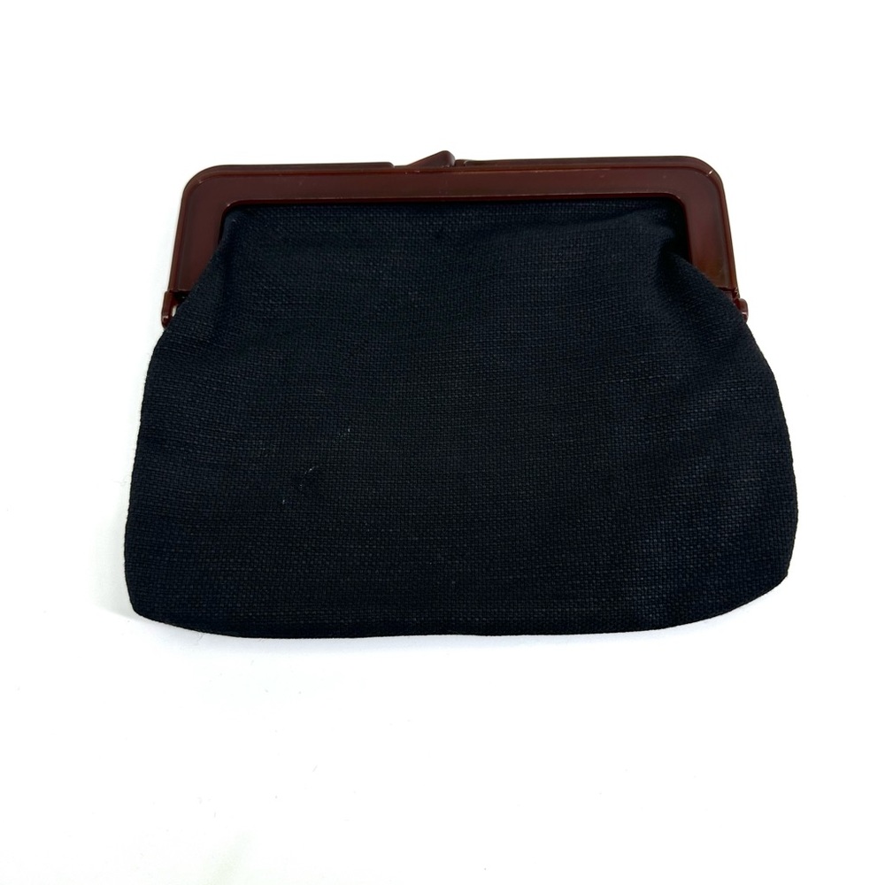 ✨SALE✨ Vintage Floral Kiss Lock Clutch Bag - Picture 4 of 6
